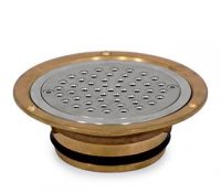vinyl cast bronze security drain grate prison shower waste product thumbnail