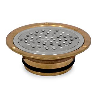vinyl cast bronze security drain grate prison shower waste product thumbnail