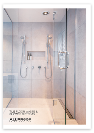 tile floor waste and shower drain niche catalogue thumbnail