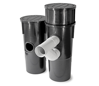 Round Drainage drain pit sump water storm collection stormwater point system