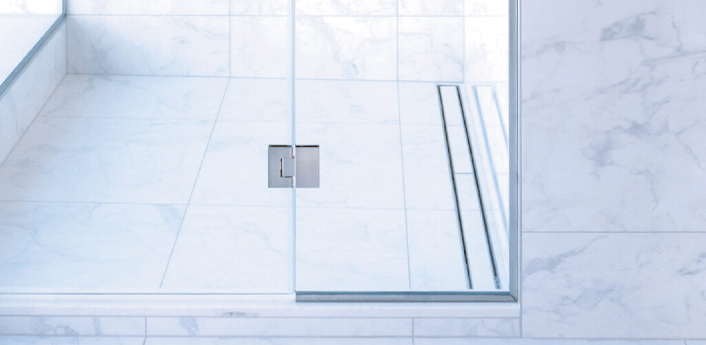 shower channel vision shower channel premium drainage Cordis hotel 5-star plumbing