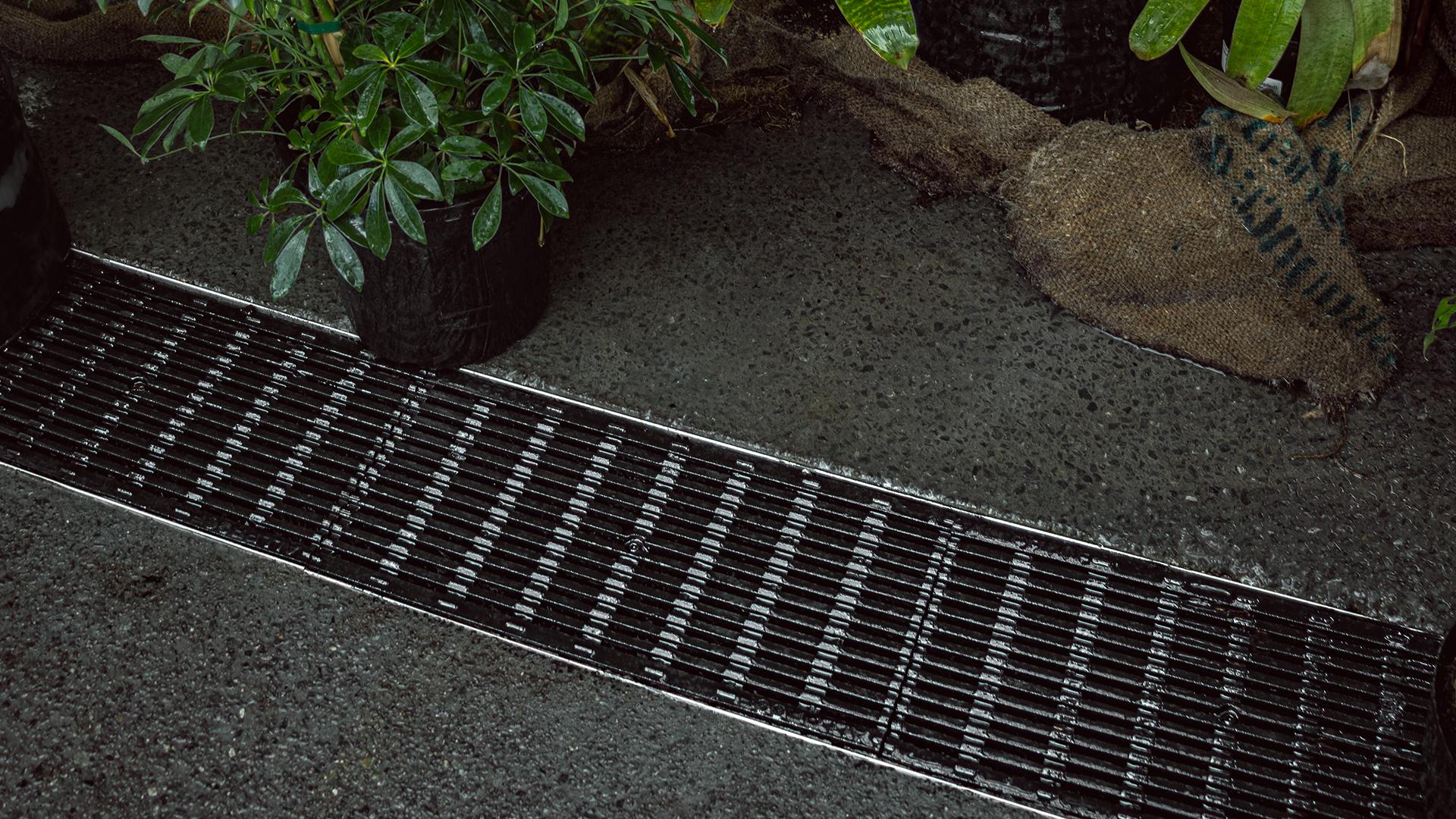 sustainability, drain, drainage, nz made, new zealand, recycled channel strip trench drain