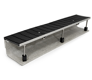 polymer concrete perimeter drain external level threshold product thumbnail