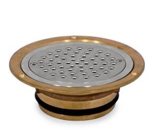 Cast Bronze Vinyl Security Drain