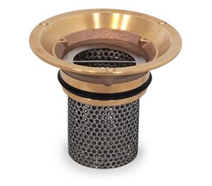 Vinyl Double Strainer Basket