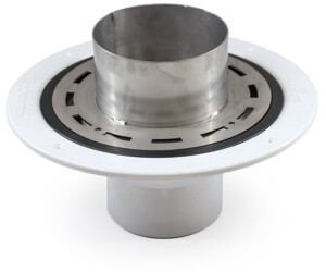 Allthrough roof and balcony drain stainless steel PVC flange Sureflow