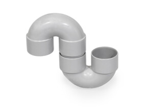 40mm S trap pvc