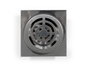 tile floor waste drain stainless plastic grate round