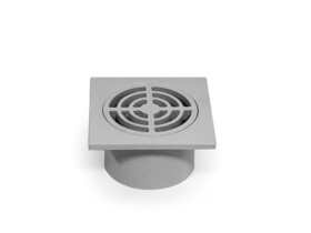 Plastic drain grate 80mm