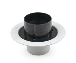 Allthrough roof and balcony drain plastic PVC flange Vinylrite