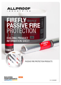 BPIR document Firefly TBA passive fire systems building product information