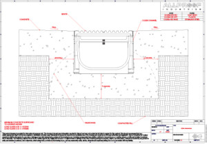 Commercial Channel Strip drain install haunched pdf