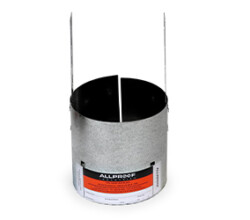 Drop in Fire Collar Extendable 100mm
