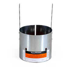 Drop in Fire Collar Extendable 125mm
