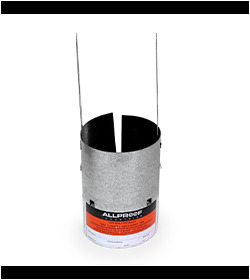 Drop in Fire Collar Extendable 65mm