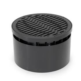 Drainage pit drain sump water collection point tank ground surface storm water stormwater riser