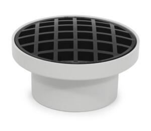 Finishing collar Drain point inspection downpipe connection vent plumbing drainage dome grate
