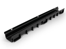 domestic drive way channel strip slot trench drain plastic 75mm depth