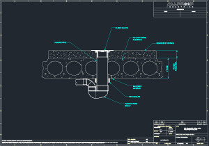Fire Collar FWG Hollow Core Flooring Install.dwg