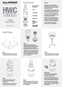 HWCT40 Install Guide HWCT, Not Water Cylinder, Aesthetic, NZ Plumbers, Allproof