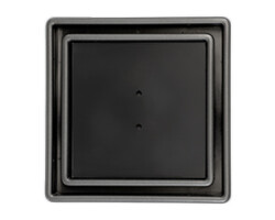 tile insert invisible drain hidden floor waste grate shower Powder Coated Gunmetal