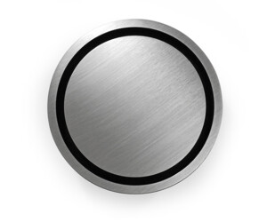 Stainless round shower point drain grate