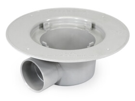 leak control puddle flange 100mm size 90 degree outlet floor waste tiles DWV plumbing drain