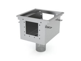 Stainless Steel Modular Channel Drain System Sump