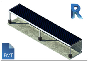 Revit level threshold channel family Perimeter drain file GFN Grate