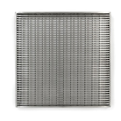 stainless steel wedge wire drainage pit grate cover sump lid water catchment point