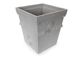 Polymer concrete commercial drainage pit sump water collection point storm water pit45