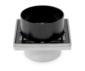 square allthrough balcony drain 100mm downpipe