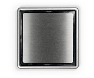 Stainless shower point drain bathroom plate