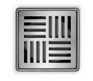 Stainless shower point drain bathroom Quater