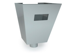 RWH2B-Product-Option stainless rain water collection sump drain for gutters