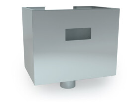 RWH3B-Product-Option roof drain water head gutter and scupper outlet point