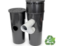 Round Pits round drainage pit E1 NZBC sump riser cast iron grate recycled plastic