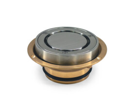 bronze base security drain stainless steel tile floor waste