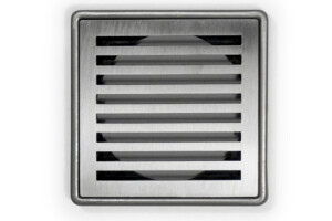 Stainless point drain bathroom straight