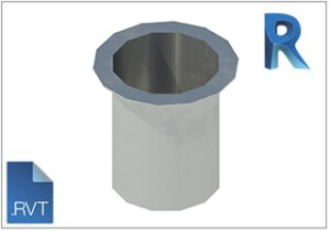 Strainer basket revit bim family BIM CAD