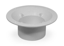 150mm Sureflow roof drain internal gutter flat roof dome overflow grate heat membrane drainage