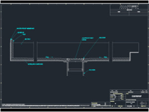 Tile Over Shower Tray Point Drain.dwg