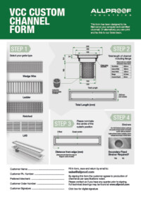 VCC Custom Order Form
