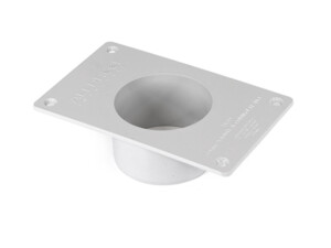 channel strip trench drain shower puddle flange pvc part