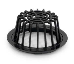 Plastic Dome plastic roof drain membrane clamping grate dome lid