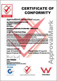 product watermark NZ Australia building building standards