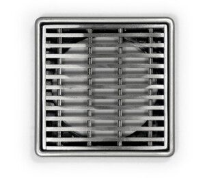 Stainless shower point drain bathroom wedge wire