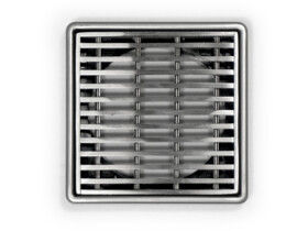 Stainless shower point drain bathroom wedge wire