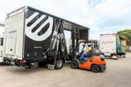 Allproof collecting recycled PP for use at manufacturing facility,