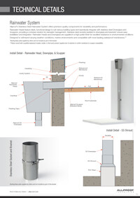 Rainwater System Install Details